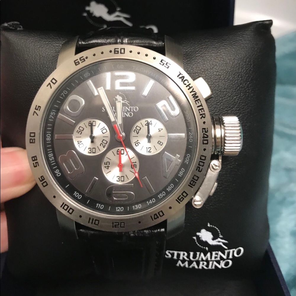 NEW Strumento Marino Chronograph Dive Watch outdoor sports